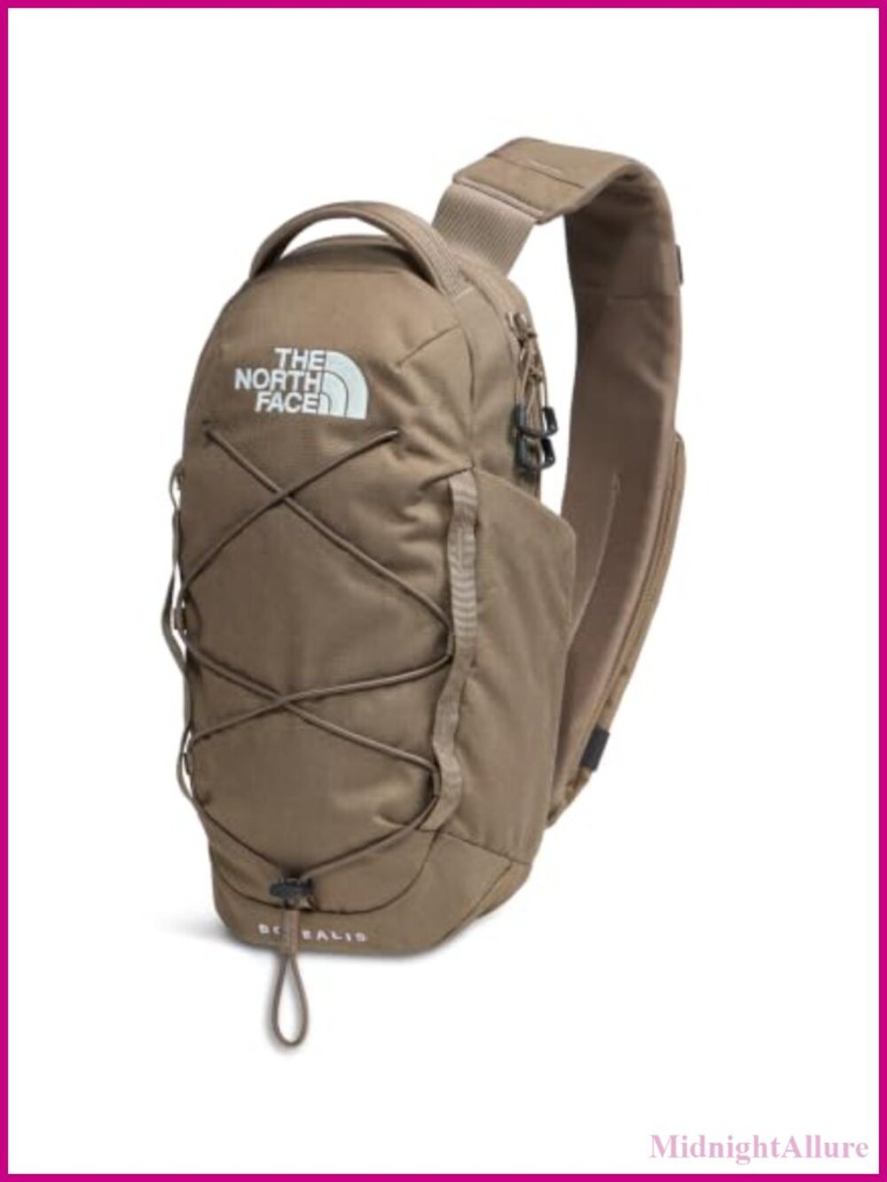 North Face Borealis Sling Bag Crossbody Water Repellent Adjustable Strap Tablet